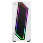 Spirit of Gamer Számítógépház - INFINITY White (fekete, ablakos, 2x12cm ventilátor, alsó táp,  ATX, 1xUSB3.0, 2xUSB2.0)