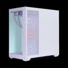 Spirit of Gamer Számítógépház - SPARK Arctic (fehér, ablakos, 6x12cm ventilátor, alsó táp,  ATX, 2xUSB3.0, 1xUSB-C)