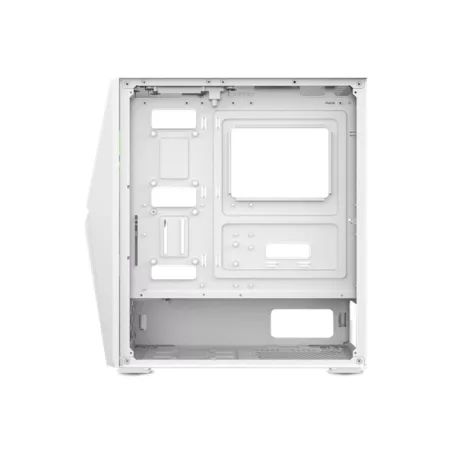 Spirit of Gamer Számítógépház - CLONE 4 White (fekete, ablakos, 2x12cm ventilátor, alsó táp,  ATX, 1xUSB3.0, 2xUSB2.0)
