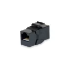 Equip RJ45 Keystone Toldó - 125579 (UTP, Cat6, árnyékolatlan, műanyag, fekete) 8db/csomag