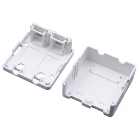 Walisec Keystone fali aljzat - FP-SB01-2 (2 port, Cat5e/Cat6/Cat6A, árnyékolatlan, fehér)