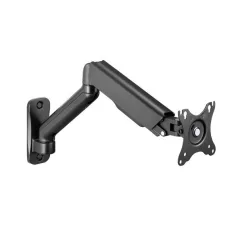   Equip Monitor Fali konzol - 650137 (17"-32",1 monitor, dönthető, forgatható, állítható magasság, Max.: 9kg, fekete)