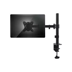   Equip Monitor Asztali konzol - 650151 (13"-32", 1 monitor, dönthető, forgatható, állítható magasság, Max.: 9kg, fekete)