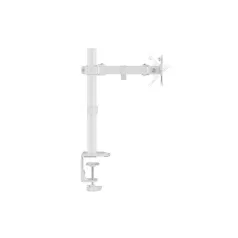   Equip Monitor Asztali konzol - 650166 (17"-32", 1 monitor, dönthető, forgatható, állítható magasság, Max.: 9kg, fehér)