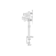   Equip Monitor Asztali konzol - 650167 (17"-32", 2 monitor, dönthető, forgatható, állítható magasság, Max.:2x9kg, fehér)