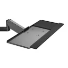 Equip Munkaállomás fali konzol - 650170 (17"-32", 1 monitor, dönthető, forgatható, Max.: 8kg, fekete)