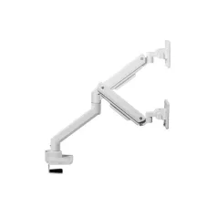   Equip Monitor Asztali konzol - 650181 (17"-49", 1 monitor, dönthető, forgatható, Max.: 20kg, fehér)