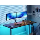 Equip Monitor Asztali konzol - 650183 (17"-35", 2 monitor, dönthető, forgatható, Max.: 2x20kg, fehér)