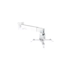   Equip Projektor Mennyezeti/Fali konzol - 650703 (dönthető, állítható magasság, Max.:20kg, fehér)