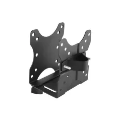   Equip MiniPC tartó - 650890 (Univerzális: 100x100 VESA-hoz rögzíthető, Max.: 5kg, fekete)