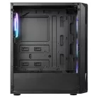 Everest Számítógépház - X-RACER (fekete; üveg; ATX; alsó táp; 4x120mm LED, 1xUSB3.0 + 2xUSB2.0)