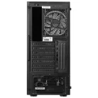 Everest Számítógépház - X-RACER (fekete; üveg; ATX; alsó táp; 4x120mm LED, 1xUSB3.0 + 2xUSB2.0)