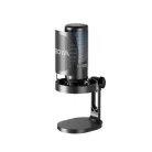 BOYA Mikrofon - K3-02 (USB, állvány, LED, fekete)