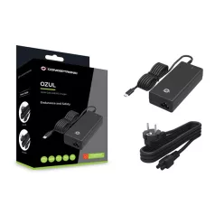   Conceptronic Univerzális Töltő adapter - OZUL03BE (USB-C, 100W, 5-20V, fekete)