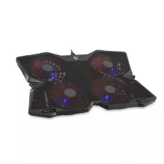   Rampage Notebook Hűtőpad 17"-ig - AD-RC3 (4x14cm venti, fém+műanyag váz; USB port)