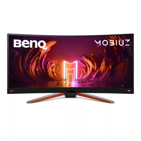 BenQ Monitor 34" - EX3410R (Ívelt, VA, 21:9, 3440x1440, 1ms, 300cd/m2, 2xHDMI, 3xUSB-A, DP, HDR10, 144Hz)