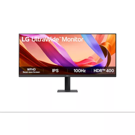 LG Monitor 34" - 34U511A-B (IPS; 21:9; 2560x1080; 5ms; 400cd; 100Hz, HDMI, DP, HDR)