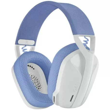 Logitech Fejhallgató - G435 (Vezeték nélküli, Bluetooth, hangerőszabályzó, fehér)