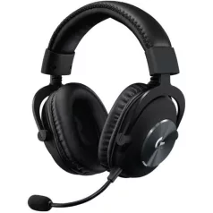   Logitech Fejhallgató - G Pro X Lightspeed (Vezetékes,  Zajszűrő, hangerőszabályzó, fekete)