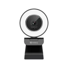   Sandberg Webkamera - Streamer USB Webcam Pro Elite (2540x1440, Betekintési szög: 76°, fekete/ezüst)