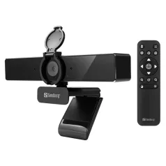 Sandberg Webkamera - USB-C/A Webcam Pro Remote 4K