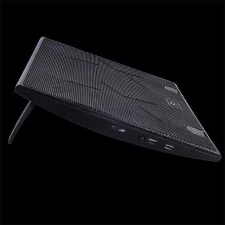 Advance Notebook Hűtőpad 19"-ig - AIRSTREAM 19 (Max.: 19", 2x150mm, 1000rpm, 1xUSB2.0, fekete)
