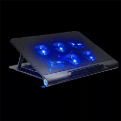   Advance Notebook Hűtőpad 18"-ig - AIRSTREAM 18 (Max.: 18", 6x80mm, 2000rpm, 1xUSB2.0, fekete)