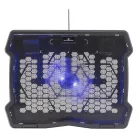 Bluestork Notebook Hűtőpad 15,6"-ig - NB-COOLER-FIRST (LED, USB-A)
