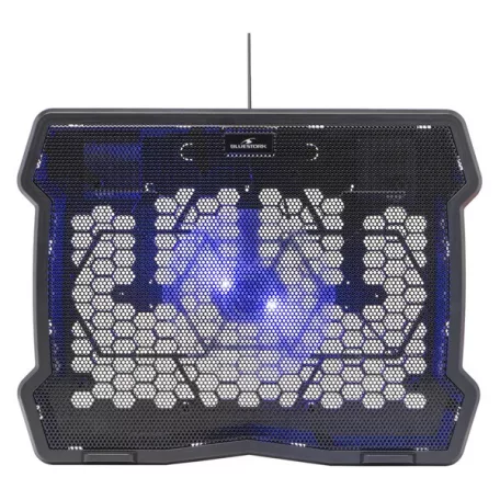 Bluestork Notebook Hűtőpad 15,6"-ig - NB-COOLER-FIRST (LED, USB-A)