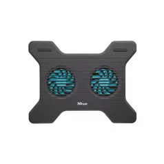   Trust Notebook Hűtő Pad - Xstream Breeze (állítható dőlésszög; USB-ről működő 2x ventilátor; fekete)