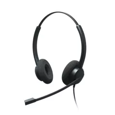   Addasound Call Center Fejhallgató QD - CRYSTAL 2732 (QD csatlakozó, Noice Cancelling mikrofon, fekete)