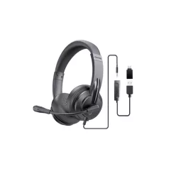   Advance Fejhallgató - SMARTPHONICS 650 (USB/Jack, 1,2m kábel, fekete)