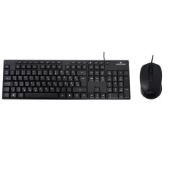   Bluestork Billentyűzet/Egér Kit - 2 in 1 PACK-MEDIA-OFF/HU (Multimédia bill, 1600 DPI egér, USB-A, fekete, magyar)