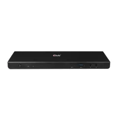   Club 3D Notebook Dokkoló - CSV-1562 (60W Triple Dock, 3.2 USB-C to 3xHDMI, 2x DP, 6x 3.2 USB-A, RJ45. 3,5 Jack)