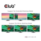 Club 3D Notebook Dokkoló - CSV-1564W65 (65W, 3.2 USB-C to 2xUSB-C, 5x USB-A,HDMI, PD, VGA, RJ45, SD, Micro SD, 3,5 Jack)