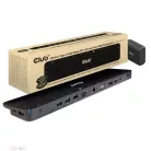 Club 3D Notebook Dokkoló - CSV-1565 (100W, USB-C to 5xUSB-A Gen 1, 2x USB-A 2.0, HDMI, DP,VGA, RJ45, Micro SD, 3,5 Jack)