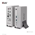 Club 3D Notebook Dokkoló - CSV-1568 (120W, Gen 2 USB-C to 4x USB-A, USB-C Gen 2, 2xHDMI, DP, VGA, RJ45, DC)