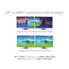 Club 3D Notebook Dokkoló - CSV-3103D (DUAL DISPLAY/4K, 3.2 USB-A to HDMI, DP, DVI-D, 3xUSB-A, RJ45, 3.5 Jack Audio +Mic)