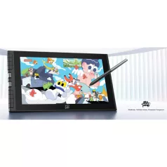   XP-PEN Grafikus kijelző - Artist 12 3nd gen. (11,9", IPS, 16:9, 1920x1080, 5080 LPI, PS 16K, 200 RPS, 8 gomb) fekete