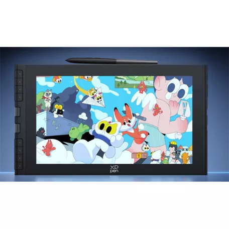 XP-PEN Grafikus kijelző - Artist 12 3nd gen. (11,9", IPS, 16:9, 1920x1080, 5080 LPI, PS 16K, 200 RPS, 8 gomb) fekete