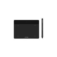   XP-PEN Grafikus tábla - DECO FUN S_BK (6,3"x4", 5080 LPI, PS 8192, 220 RPS, USB-C) fekete
