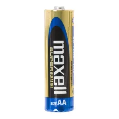   Maxell Elem - Szuper Alkáli elem,  4db AA (LR6), 1,5V (no mercury)
