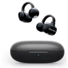   ONEODIO Sport Fejhallgató - OpenRock E Black (premium, légvezetés, BT 6.0, fekete)
