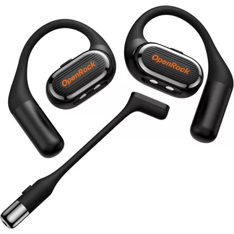 ONEODIO Sport Fejhallgató - OpenRock LINK 20 Black (premium, légvezetés, BT 6.0, fekete)