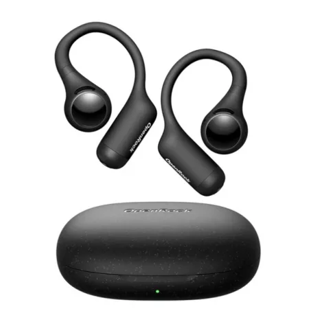 ONEODIO Sport Fejhallgató - OpenRock S Black (premium, légvezetés, BT 5.3, fekete)