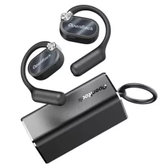   ONEODIO Sport Fejhallgató - OpenRock X Black (premium, légvezetés, BT 5.3, fekete)
