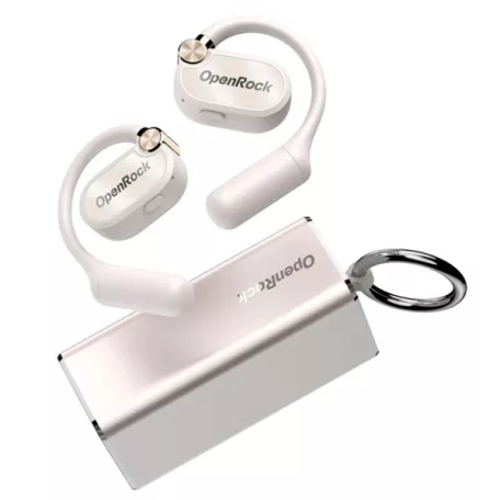 ONEODIO Sport Fejhallgató - OpenRock X White (premium, légvezetés, BT 5.3, fehér)