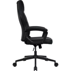   Formula Gamer szék - VC1 Lite RacerPU Black (fekete; állítható magasság; áll. kartámasz, Max.: 125kg teherbírás)