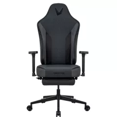   Formula Gamer szék - Ryvo Plus Pawtex Black (fekete; állítható magasság; áll. 3D kartámasz, Max.: 125kg , Pawtex szövet)