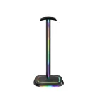 The G-Lab Fejhallgató állvány - K STAND NEON RGB (fekete, univerzális, csúszásgátló, RGB)